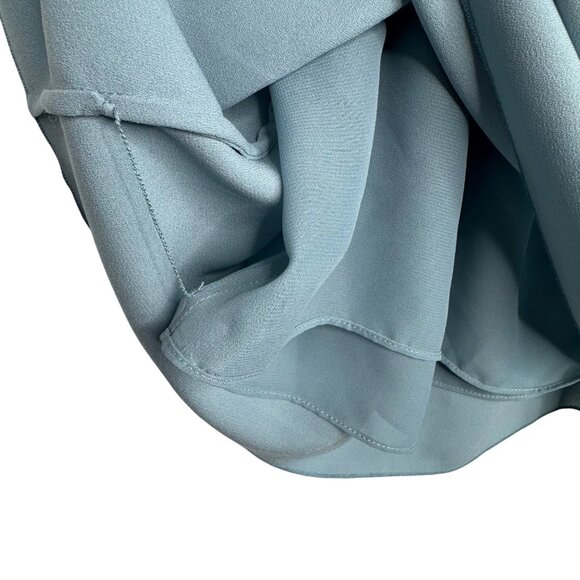 Wilfred‎ Sabine Dusty Light Blue Sleeveless Dress With Tie Waist Size M - Picture 6 of 10